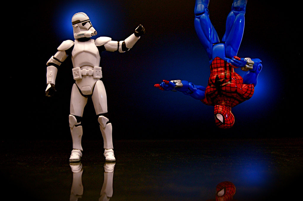 Clone Trooper vs. Spider-Man Clone