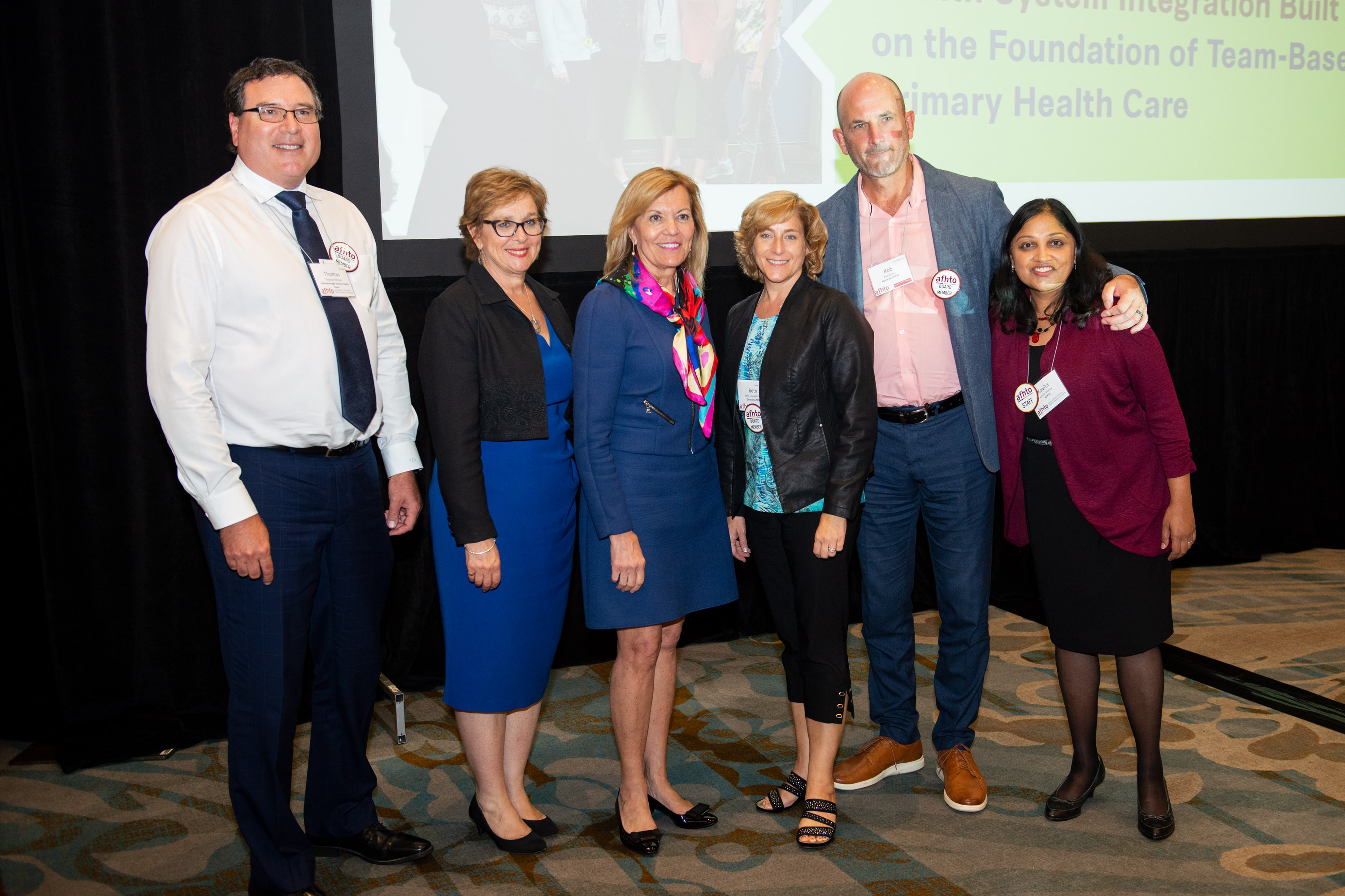 AFHTO Board members with Hon. Christine Elliott after the ceremony