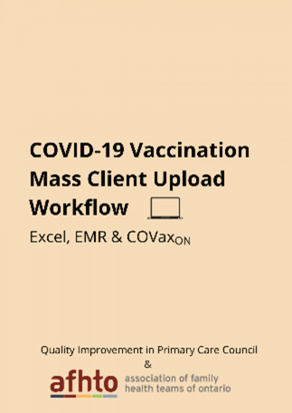 COVID-19 vaccination mass client upload workflow COVID-19 vaccination mass client upload workflow